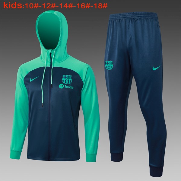 Kinder Hoodies Barcelona 2024 Blau 2